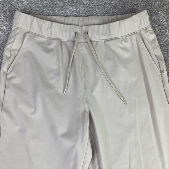 Yogalicious Pants Women's XL Beige Lux Avenue Straight Leg Elastic Waist Active - Picture 2 of 12